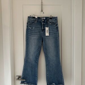 mica Blue Flare Jeans